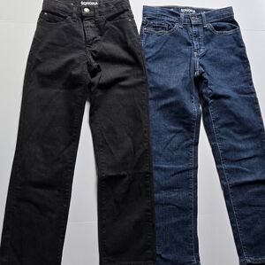 Sonoma‎ Good For Life/2 Pair of Jeans/Black and Blue Denim Jeans/Size 10S